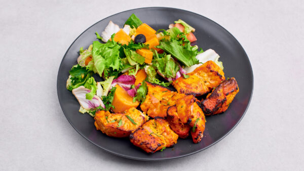 Salmon Tikka Salad